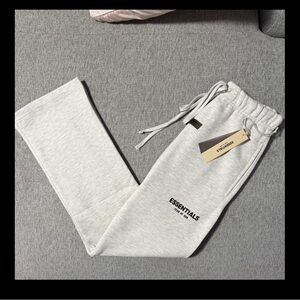Fear of God Essentials Light Gray Sweatpants
